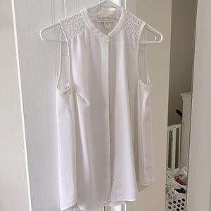 Michael kors white blouse